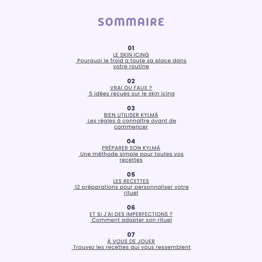 Ebook recettes kylma